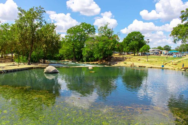 Gorgeous photo of the San Marcos river